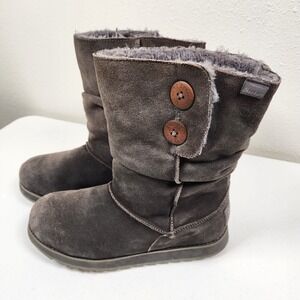 Skechers Australia Keepsakes Freezing Temps Charcoal Boots Women Size 9 EUC